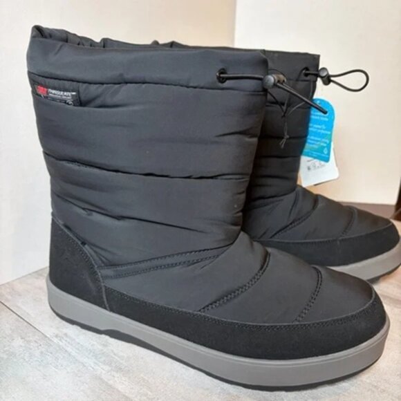Ozark Trail Men\'s Black Snow Boots Size 11 main image 4